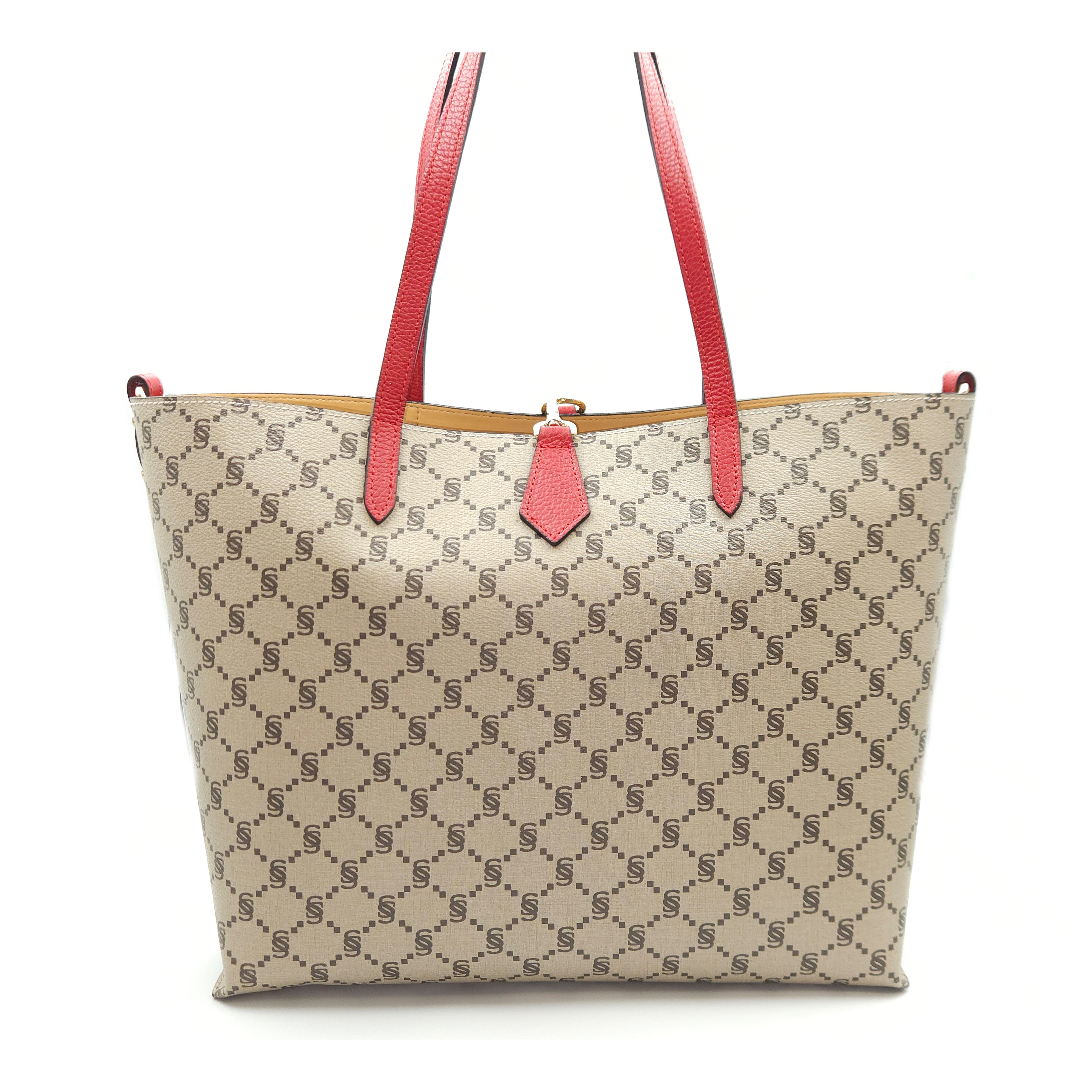 “I Santi” Monogram Shopper with Internal Pouch – 2030