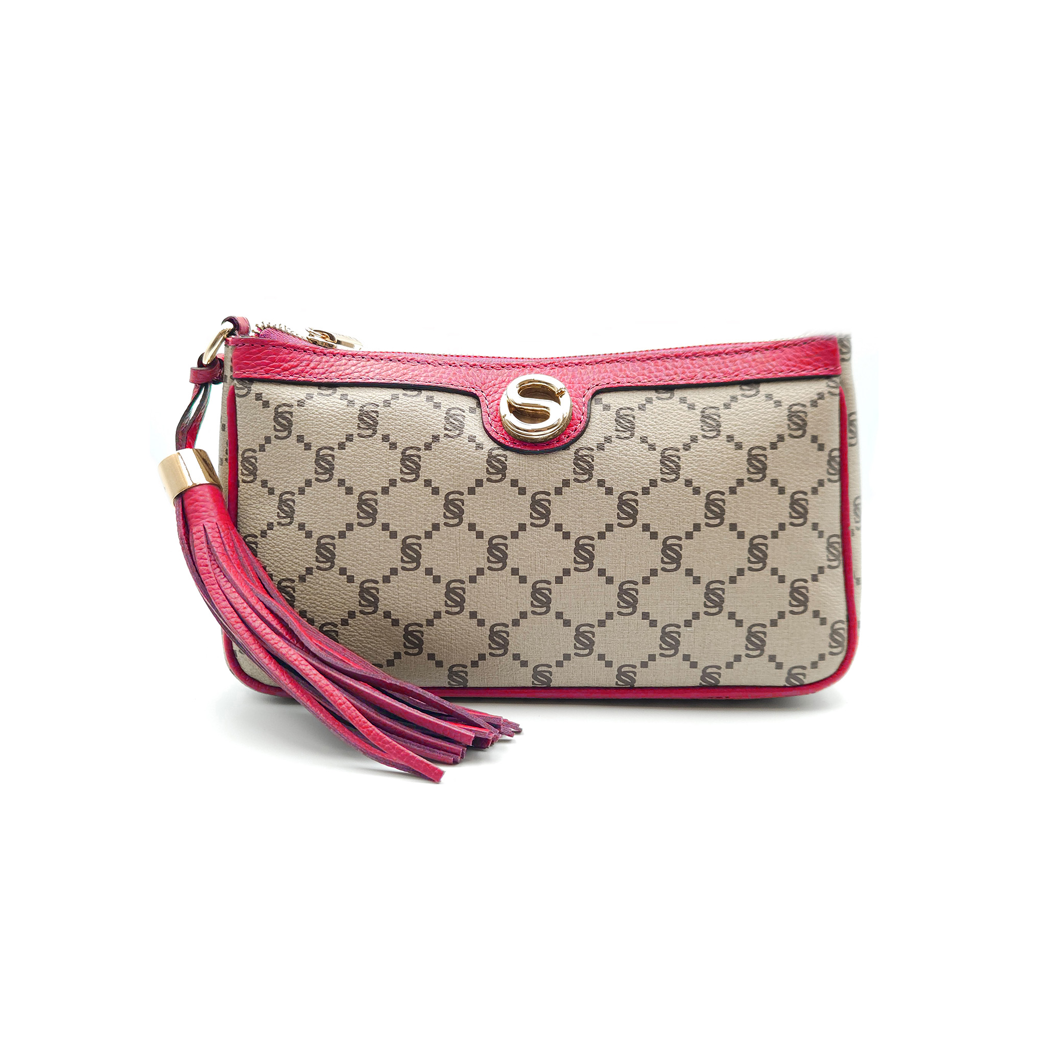 Monogram Pouch with Shoulder Strap – 2020