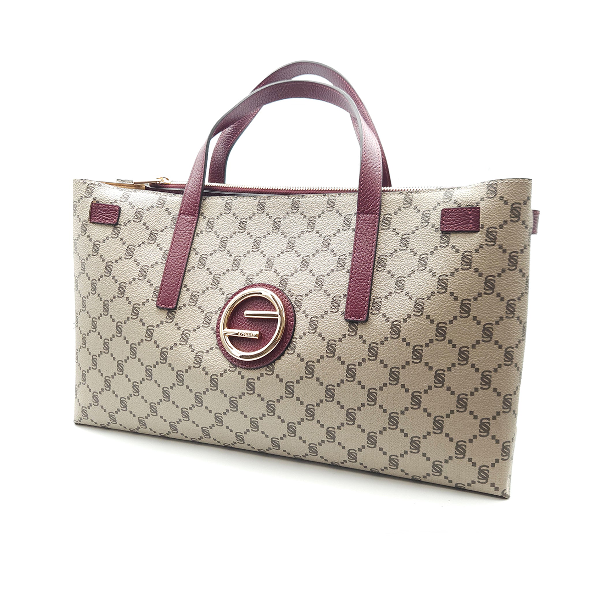 Big satchel monogram "i Santi" - 2056