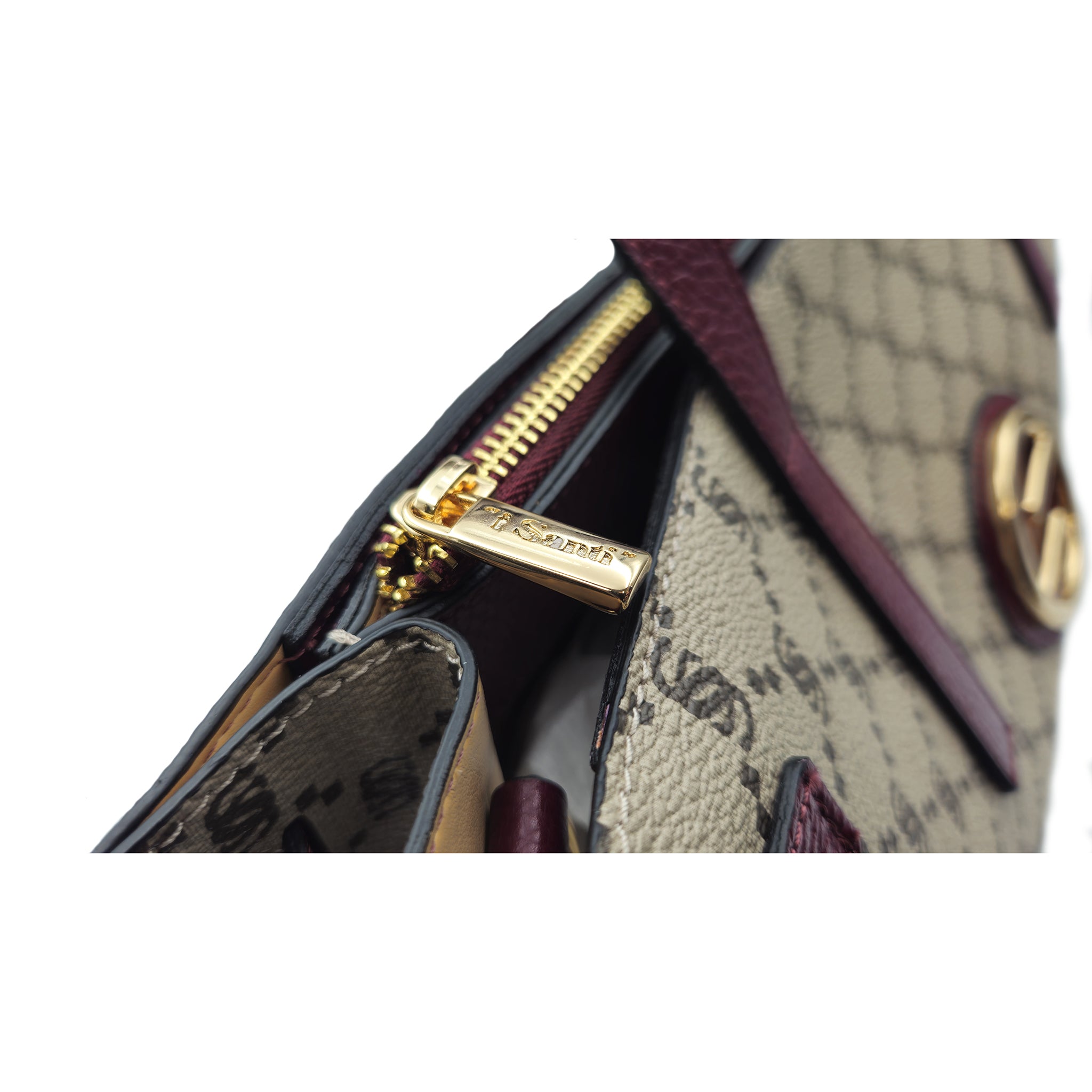 Big satchel monogram "i Santi" - 2056