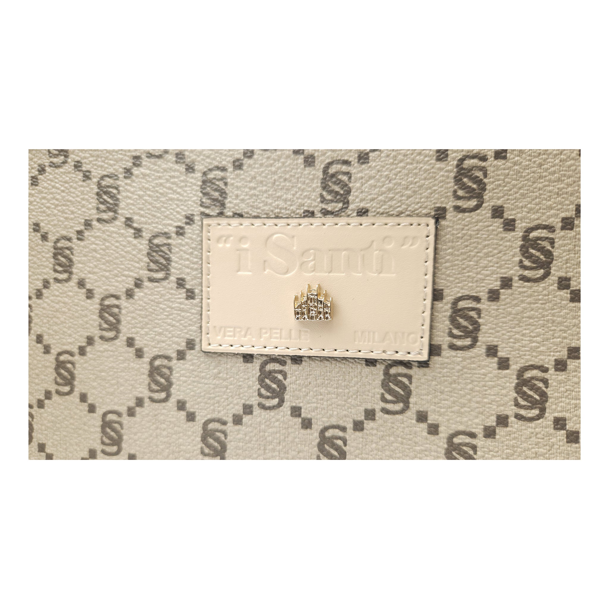 Big satchel monogram "i Santi" - 2056