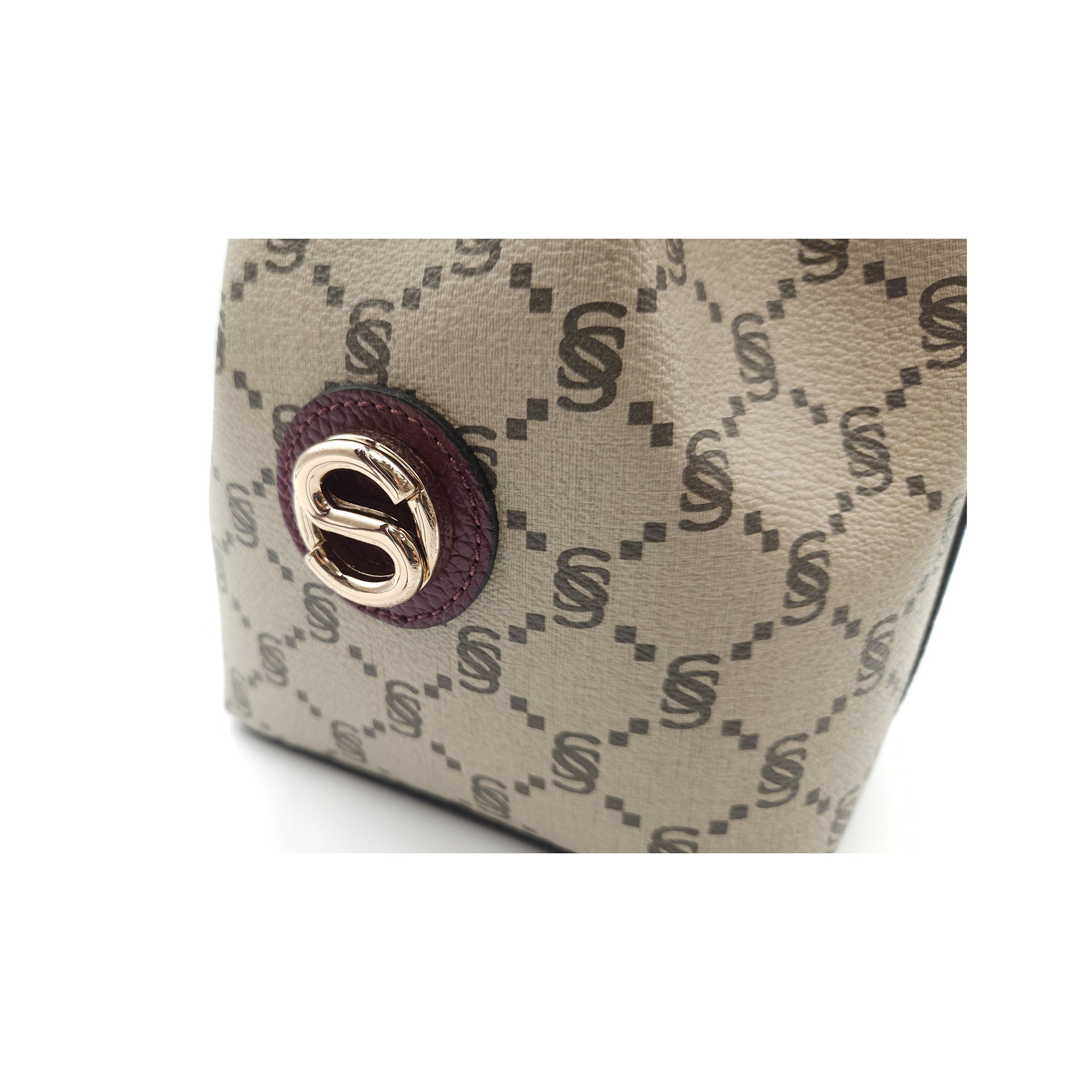 Mini bucket monogram “i Santi” - 2046