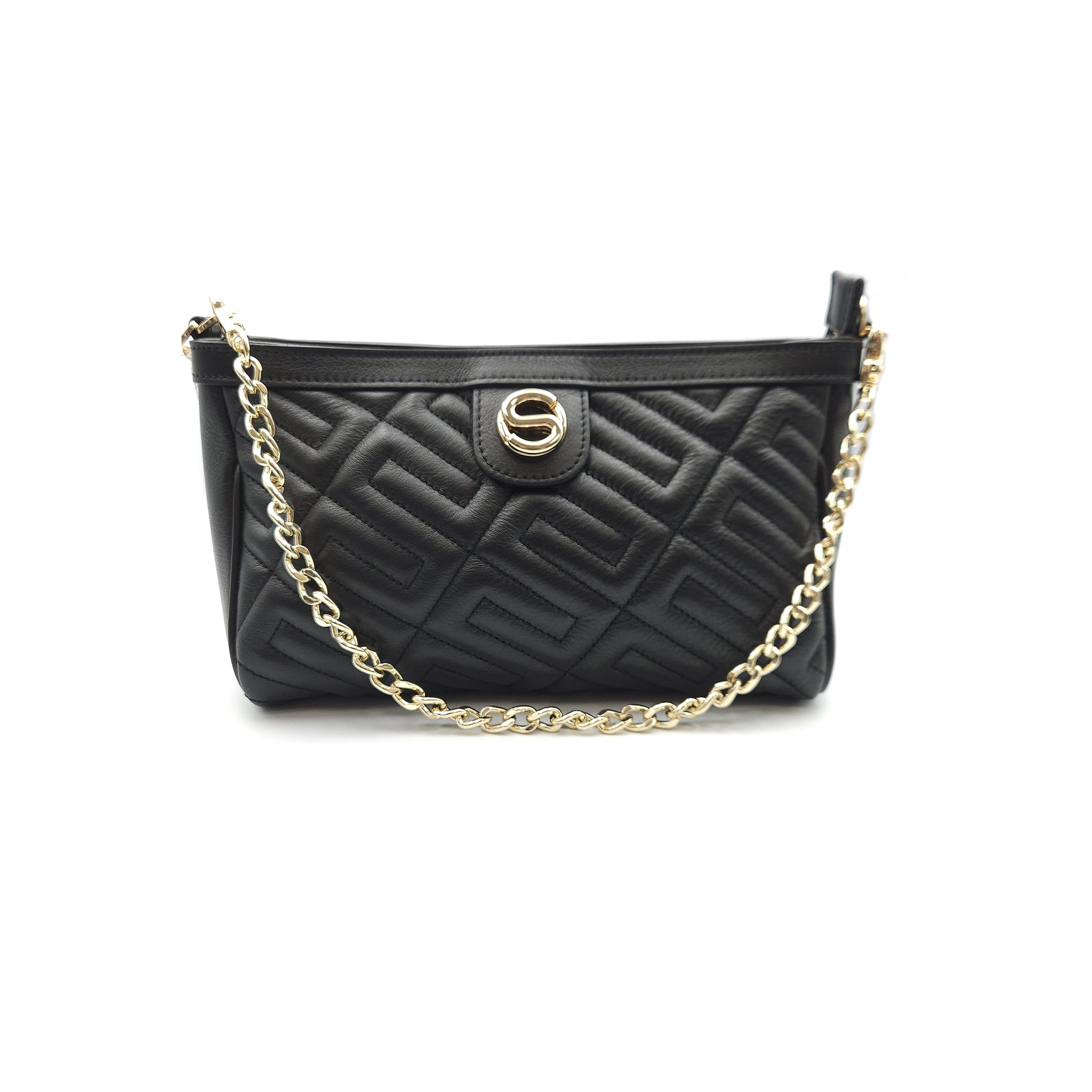 Quilted Leather Shoulder Bag – 2025