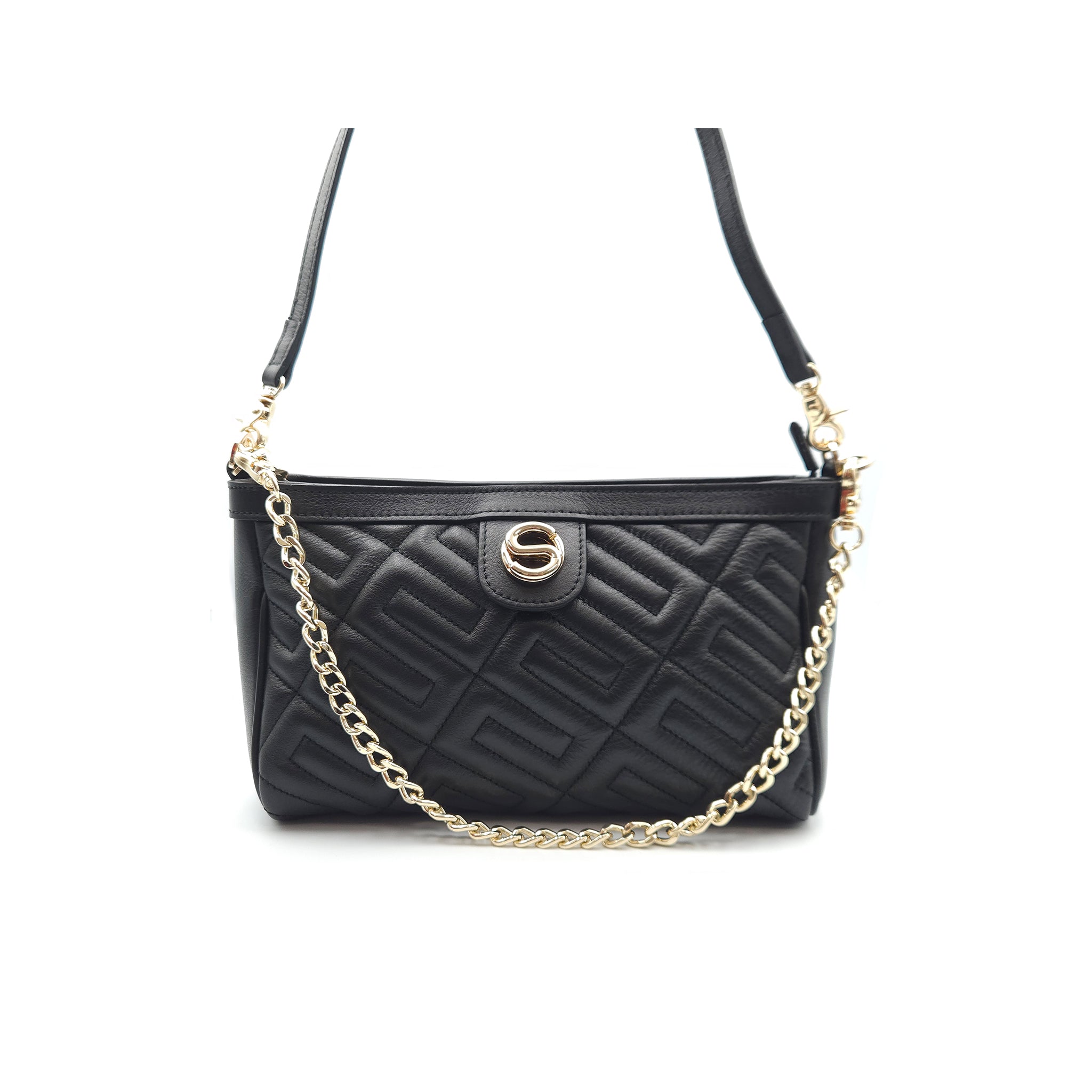 Quilted Leather Shoulder Bag – 2025