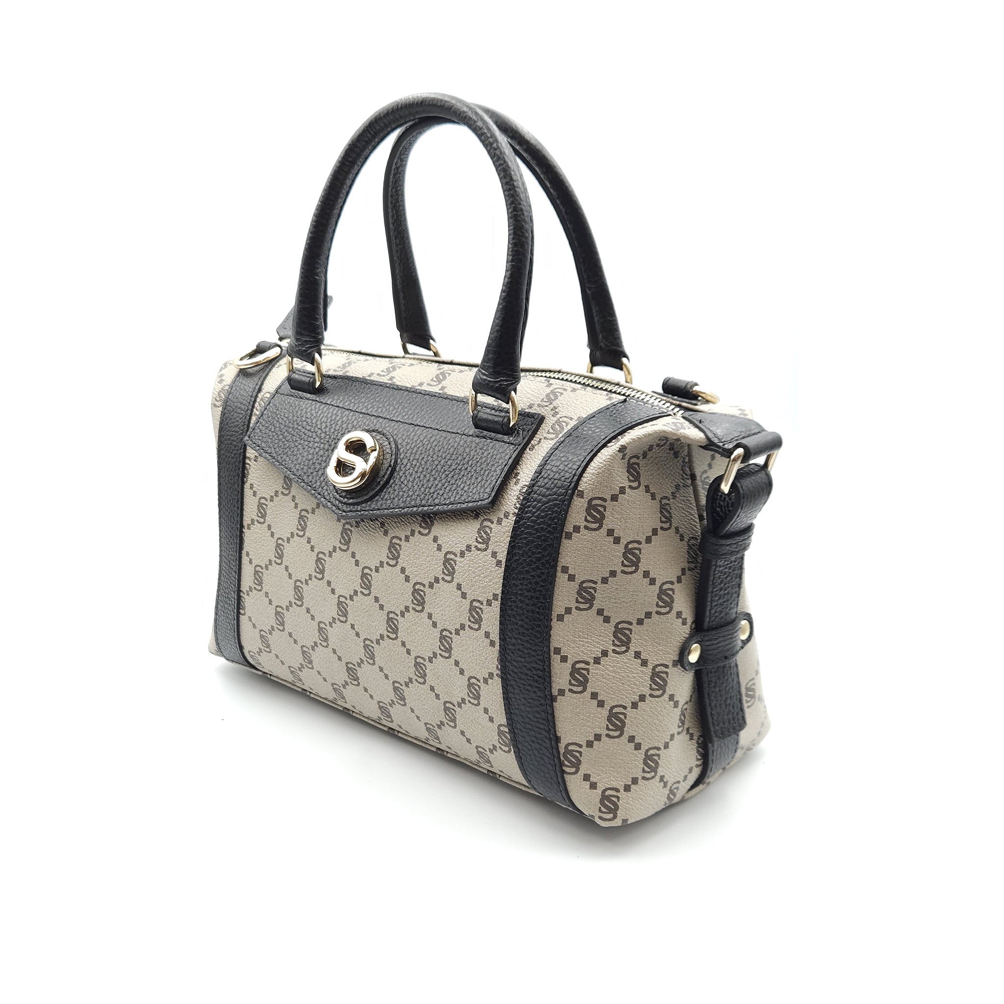 “I Santi” Monogram Bowling Bag – 2065