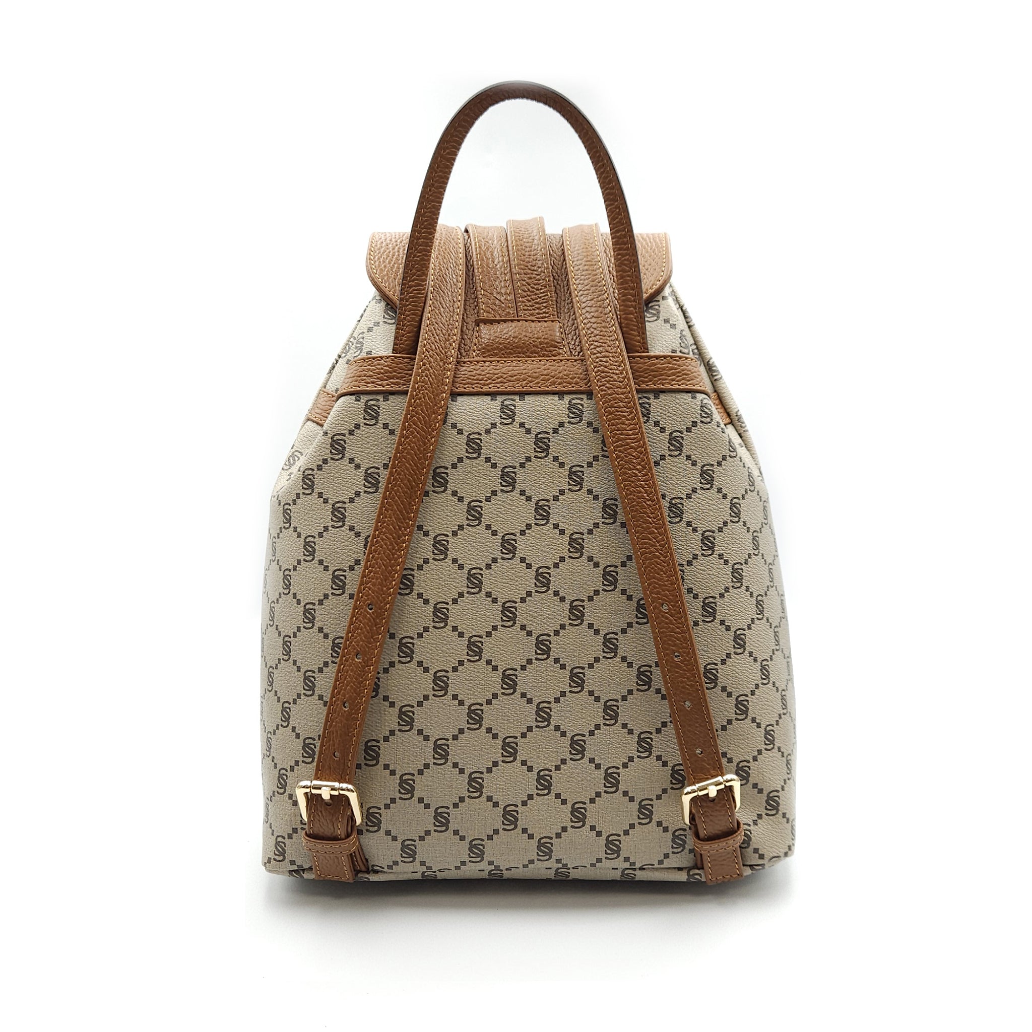 Monogram Backpack with Front Pockets – 2034