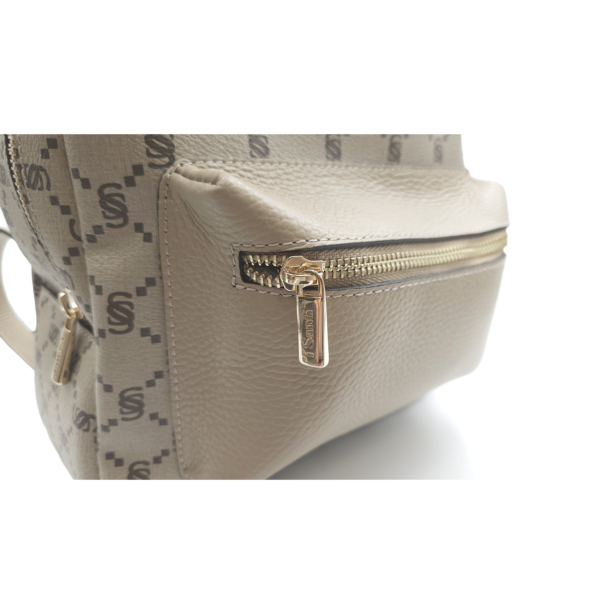 “I Santi” Monogram Backpack with Front Pocket – 2063