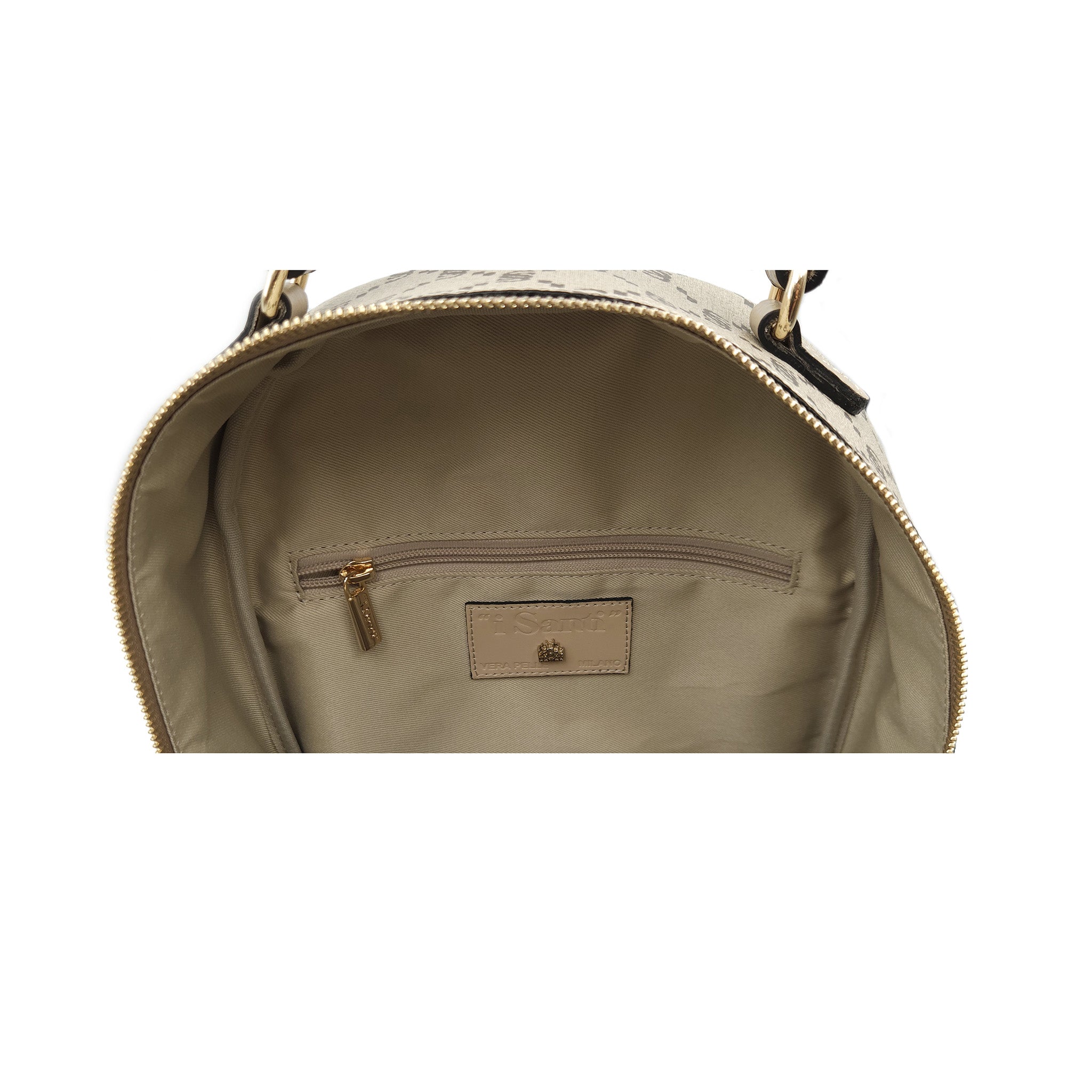“I Santi” Monogram Backpack with Front Pocket – 2063