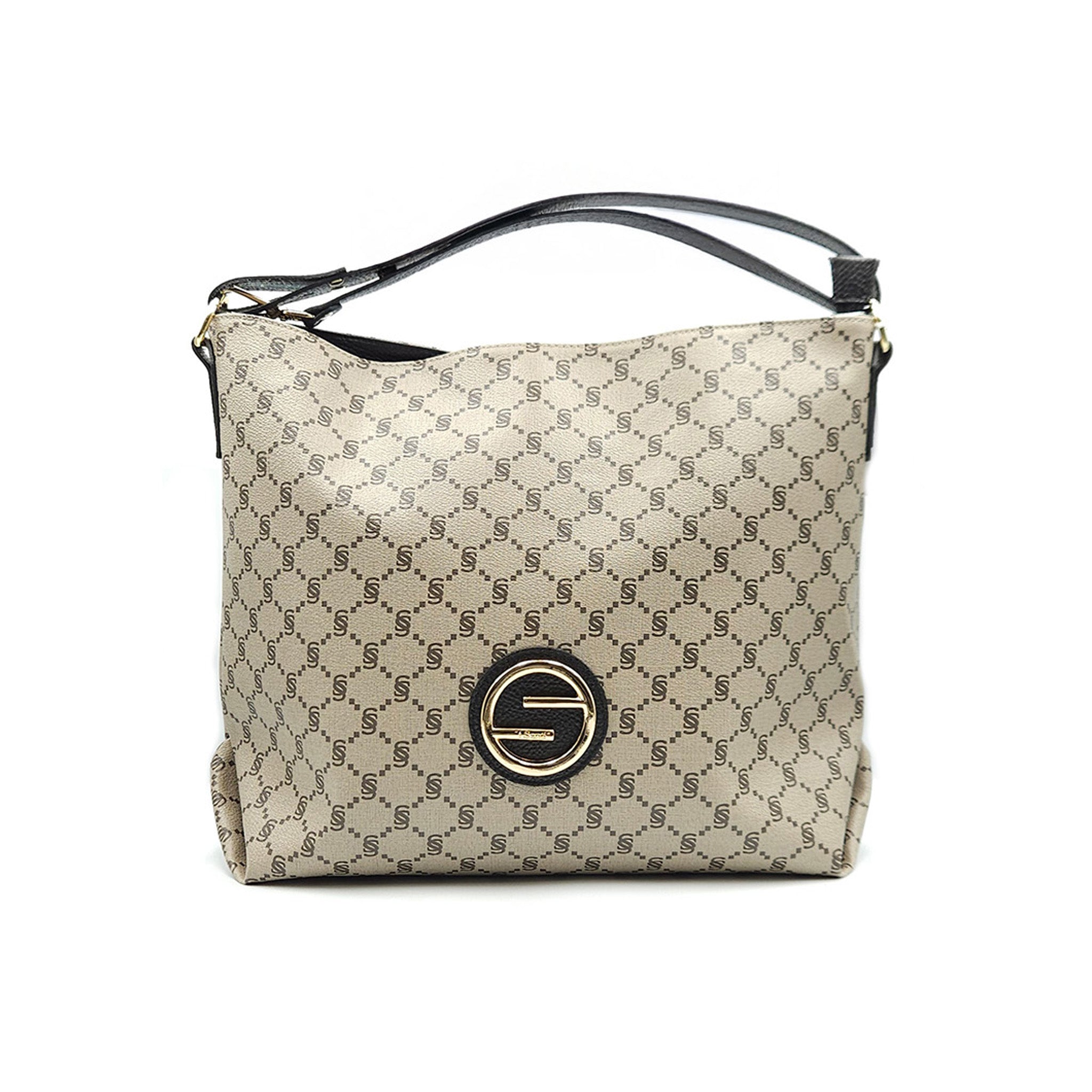 Grand sac besace monogramme "I Santi" – 2032