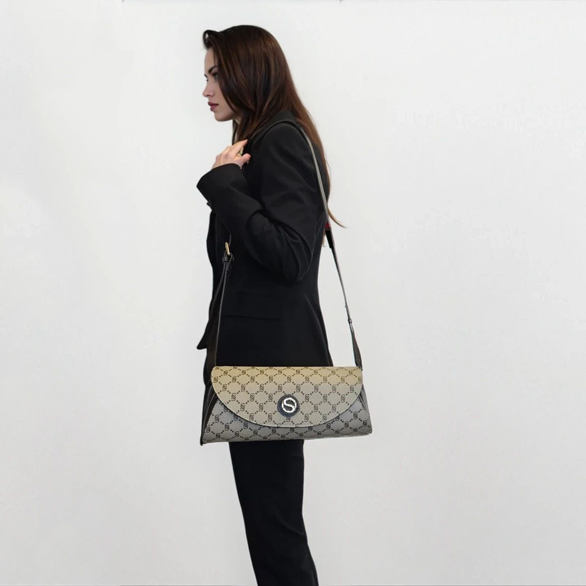 “I Santi” Clutch with Mini Pouch – 2061
