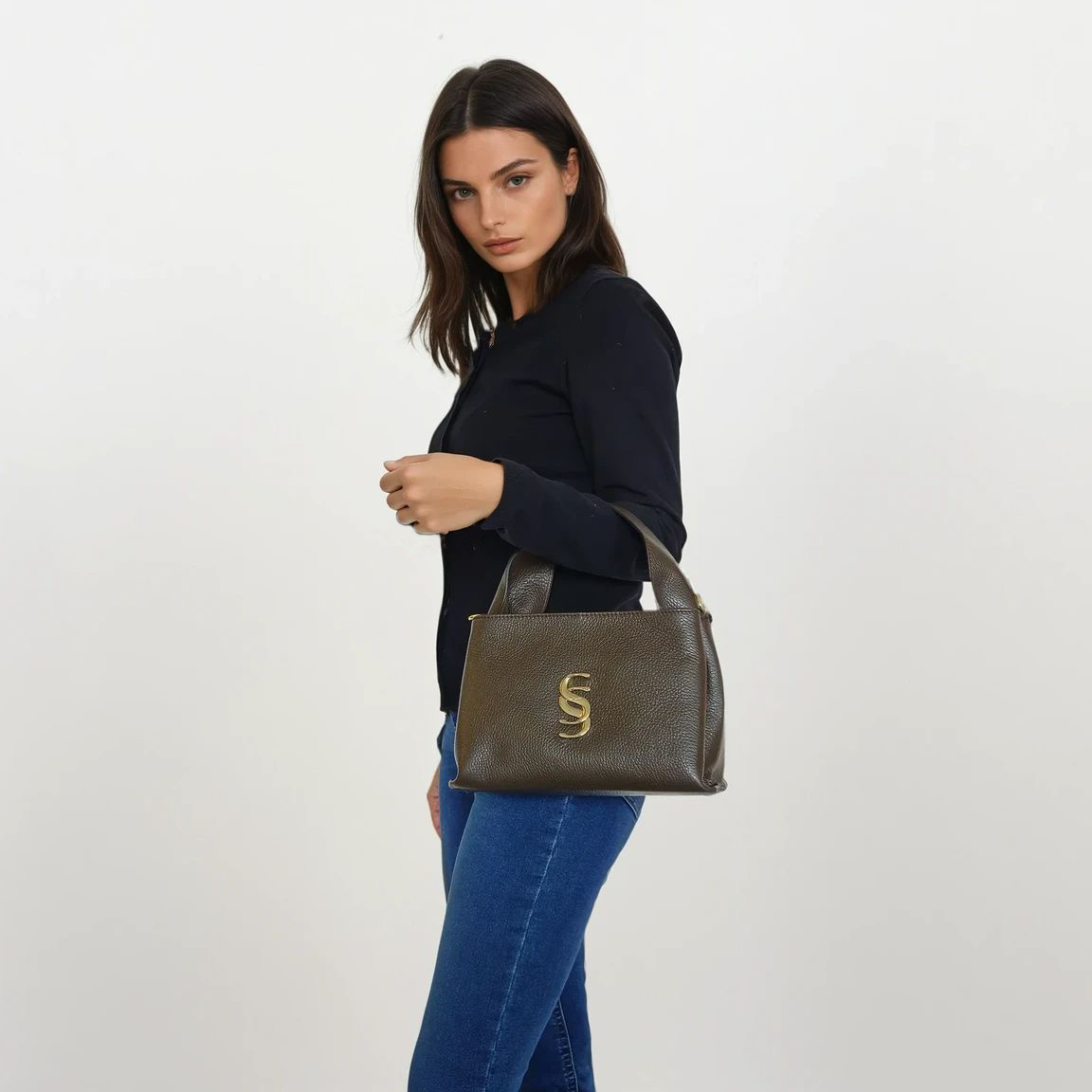 “I Santi” Mini Top-Handle Tote Bag – 2026