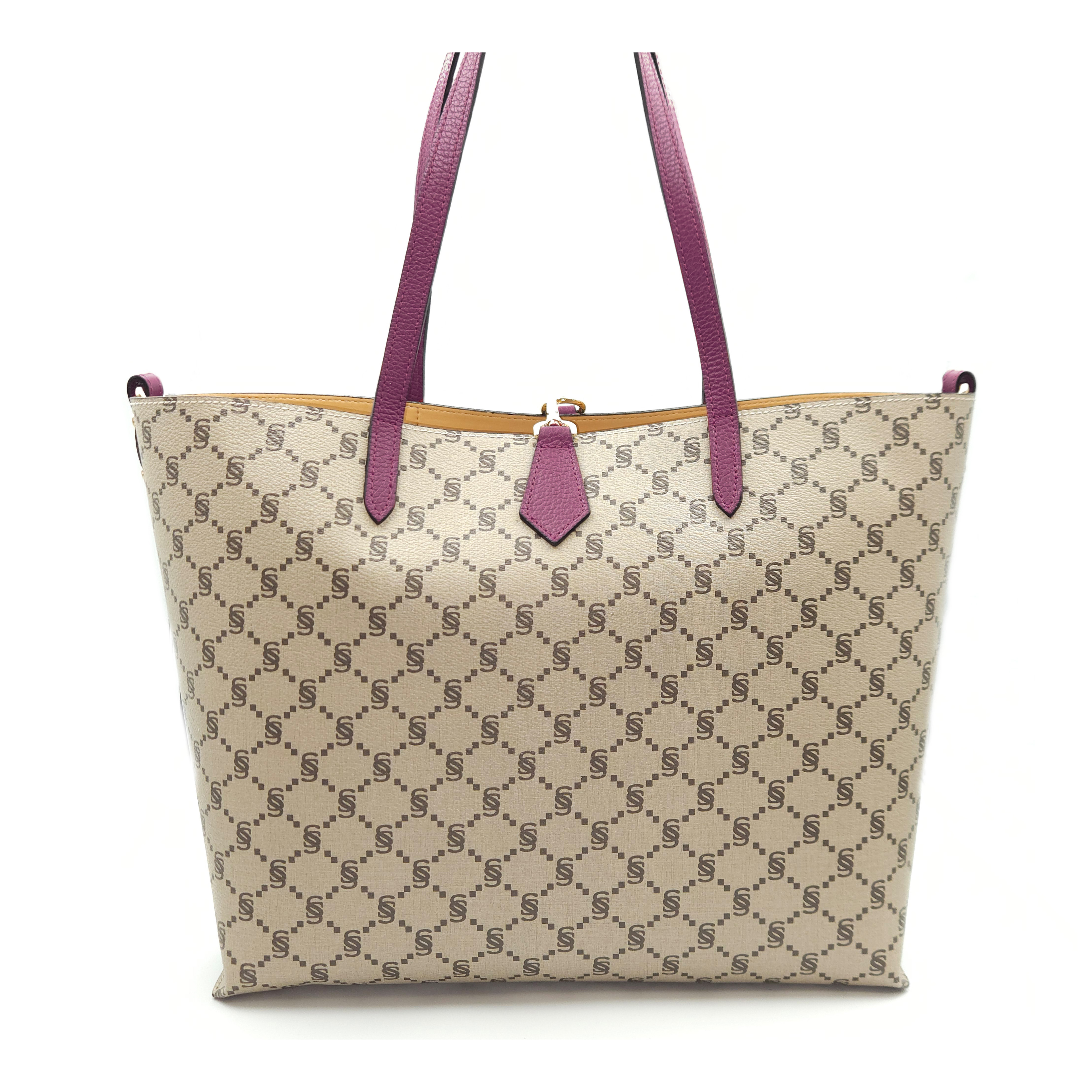 “I Santi” Monogram Shopper with Internal Pouch – 2030