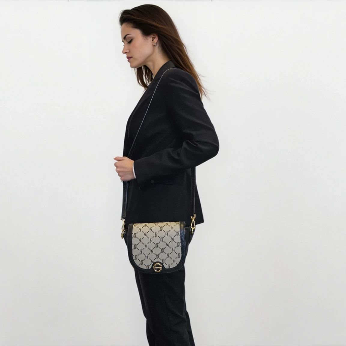 Mini Saddle Monogram "I Santi" - 2044