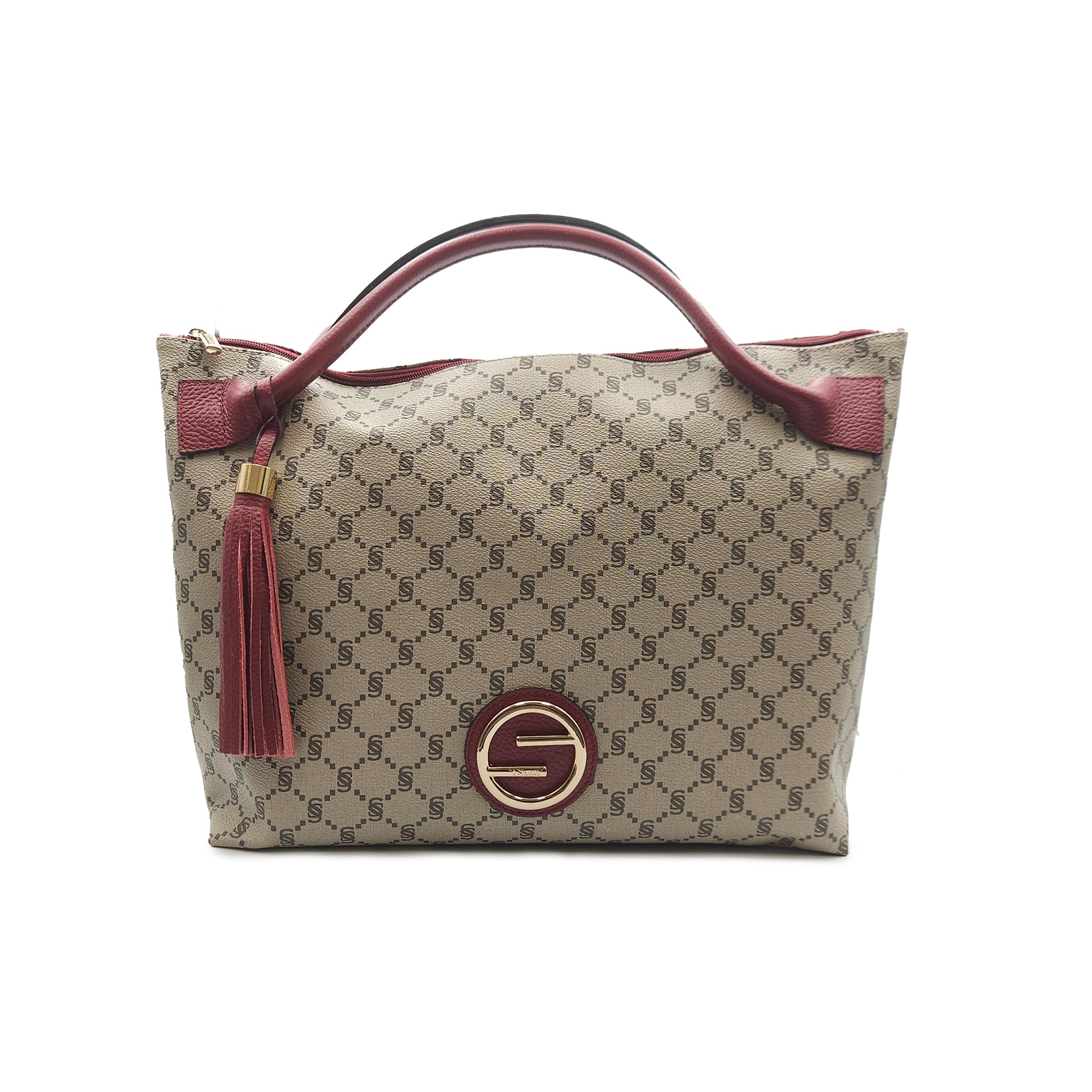 “I Santi” Monogram Shoulder Bag – 2050