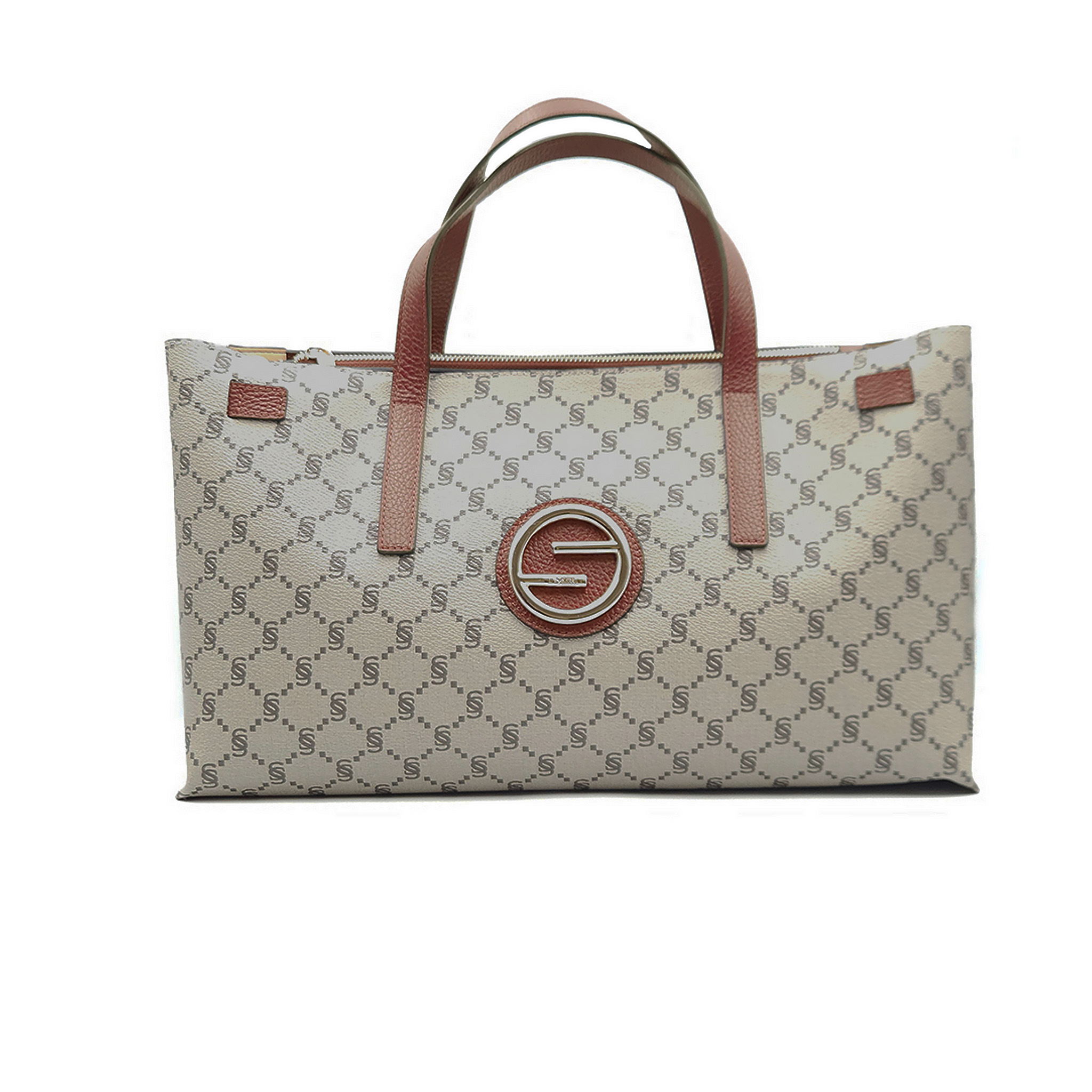 Big satchel monogram "i Santi" - 2056