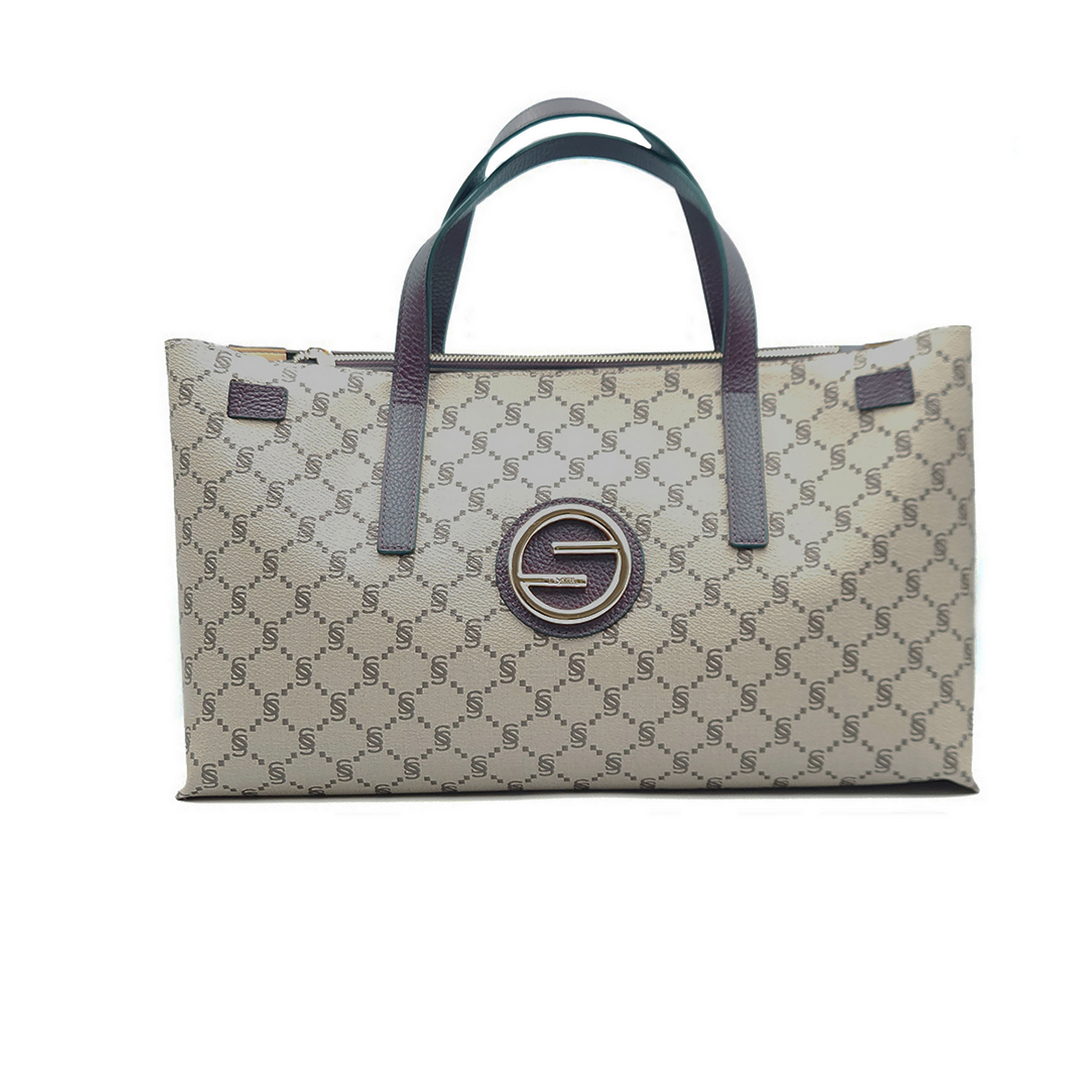 Big satchel monogram "i Santi" - 2056