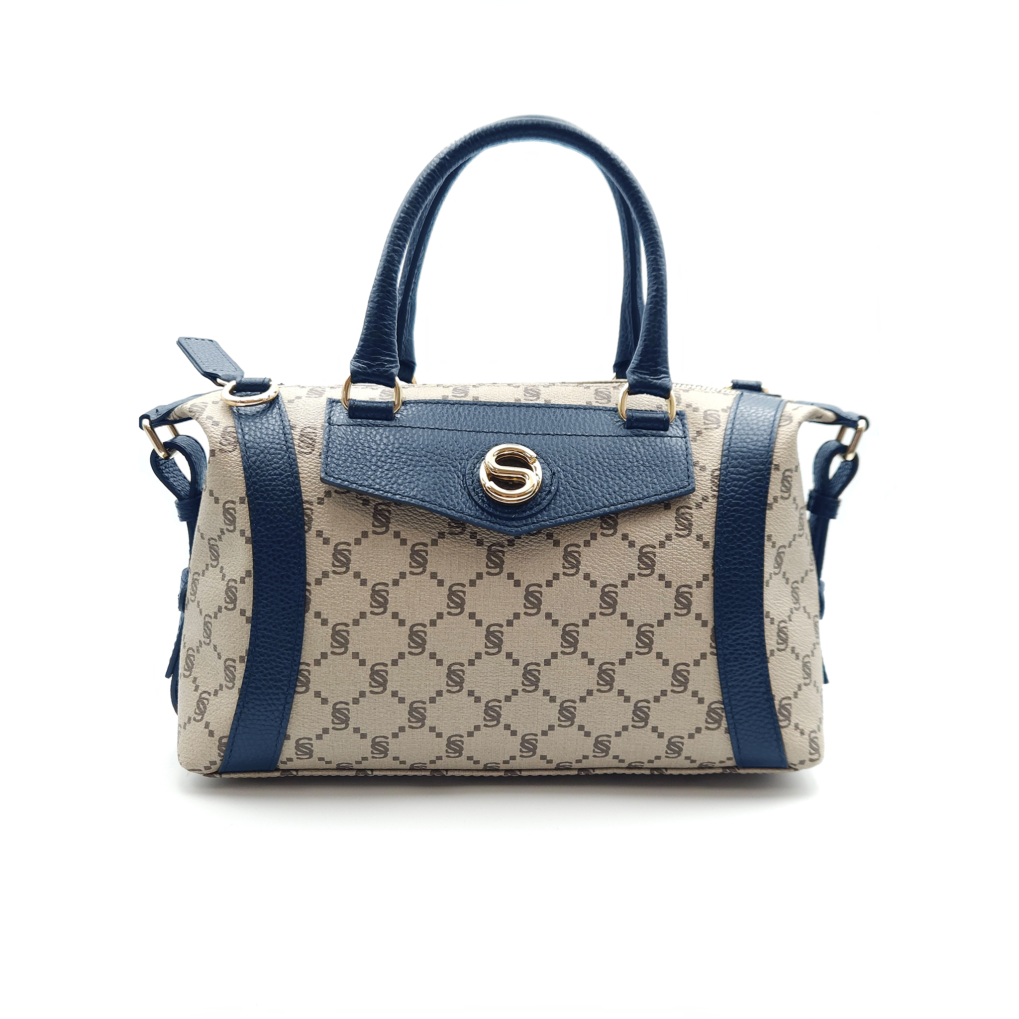 “I Santi” Monogram Bowling Bag – 2065