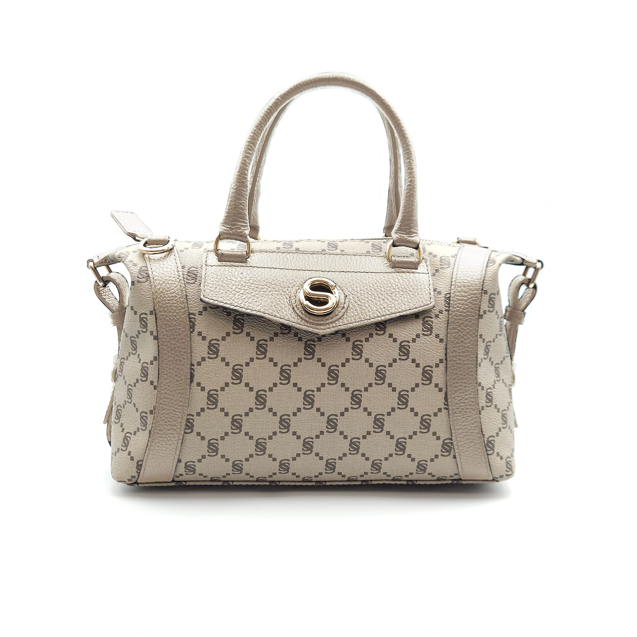 “I Santi” Monogram Bowling Bag – 2065