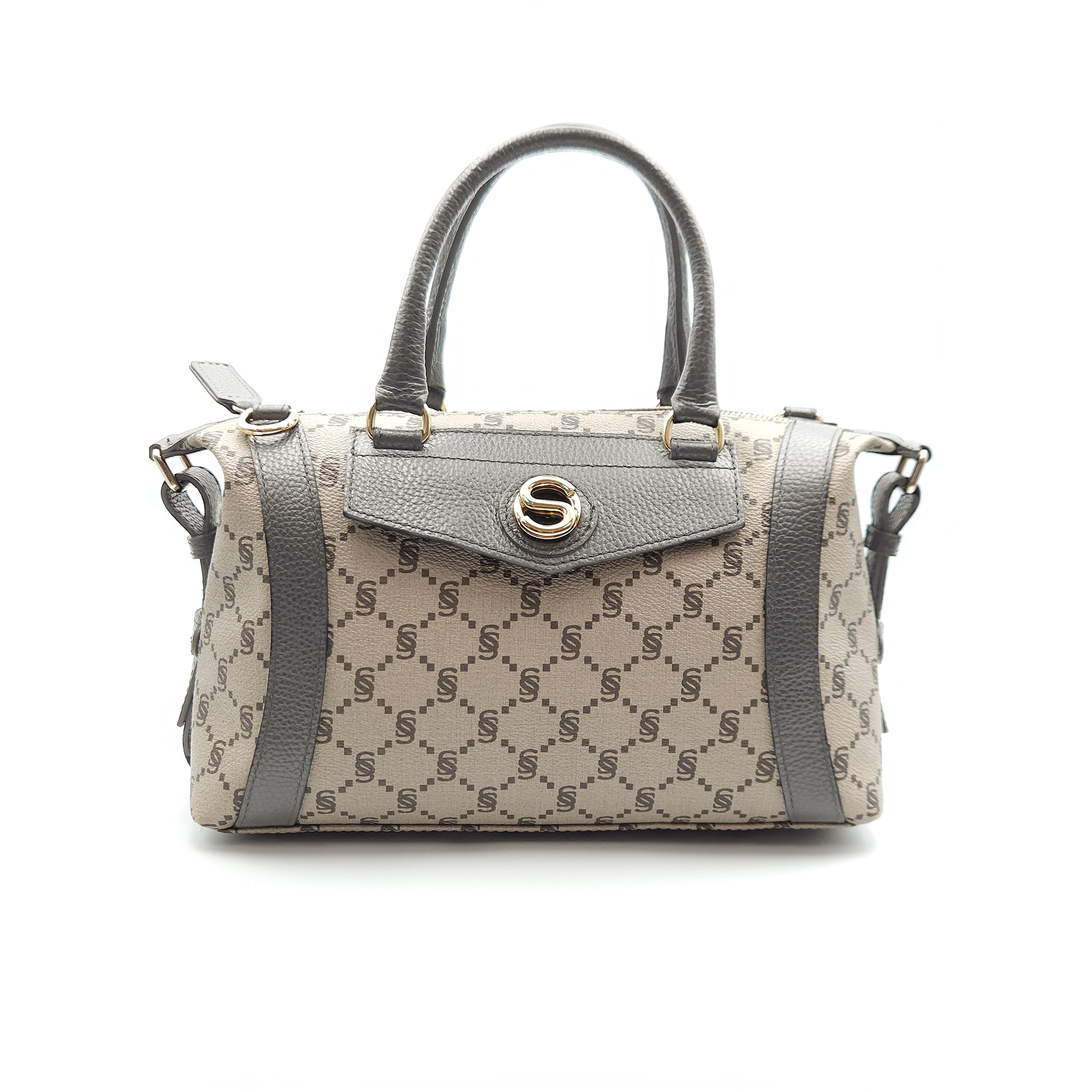 “I Santi” Monogram Bowling Bag – 2065