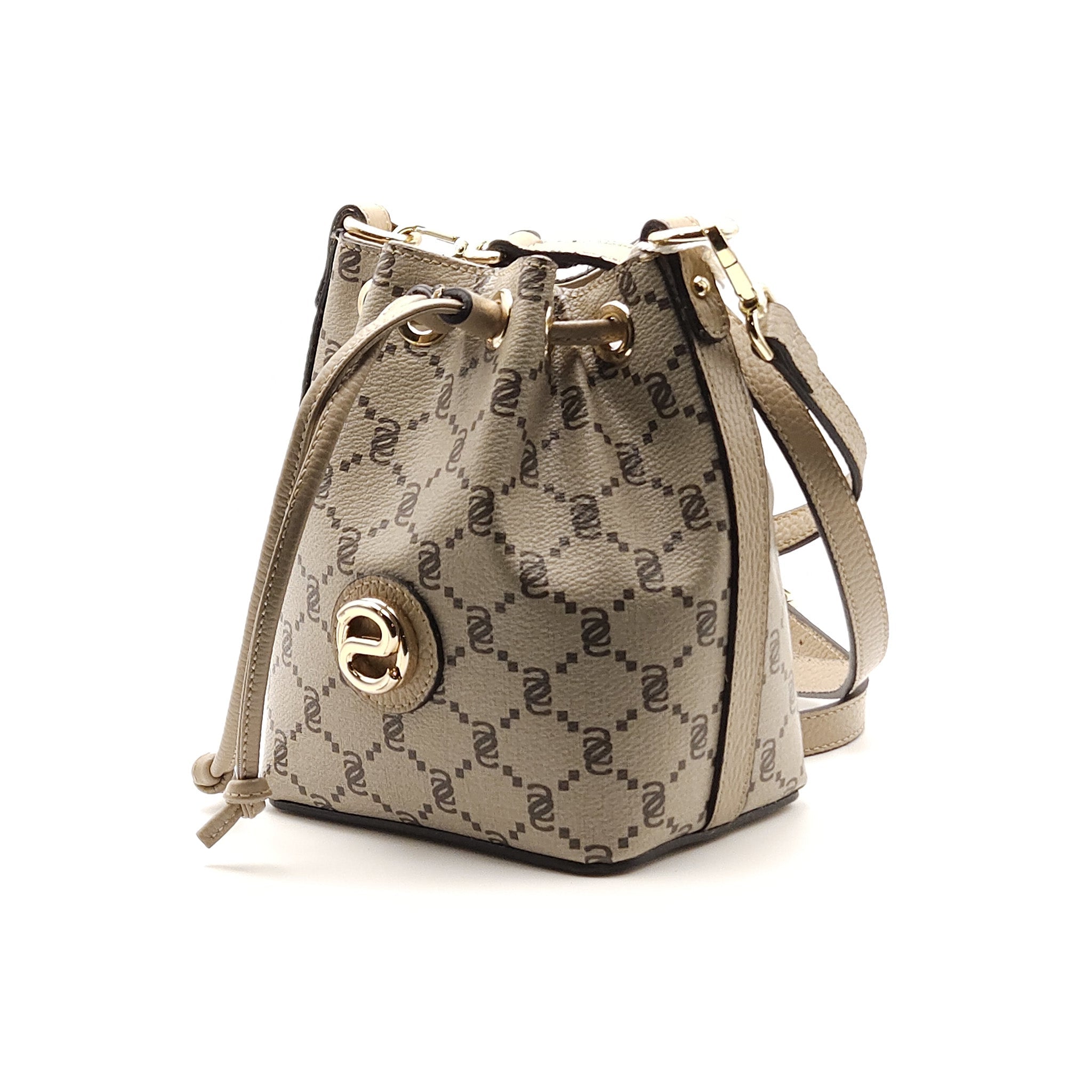 Mini bucket monogram “i Santi” - 2046